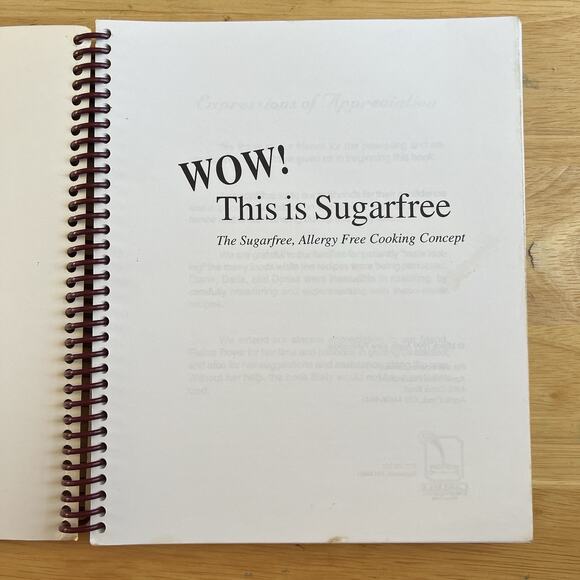 Wow This Is Sugarfree And Low Cholesterol Cookbook Amish Allergy Free Cooking - Picture 3 of 16